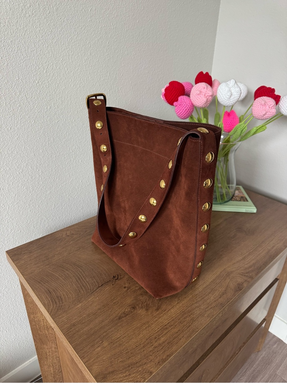 Madewell Stud Essentials Bucket Tote - Picture 7 of 12